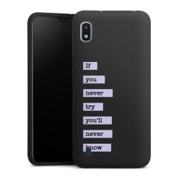 Silicone Premium Case Black Matt