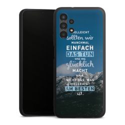 Silikon Premium Case  mattschwarz