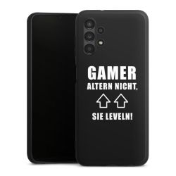 Silikon Premium Case  mattschwarz