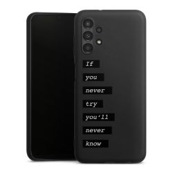 Silicone Premium Case Black Matt