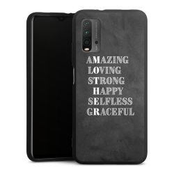 Silicone Premium Case Black Matt