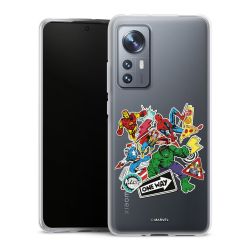 Silikonskal genomskinlig