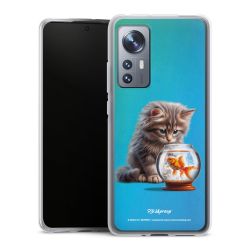 Silikonskal genomskinlig