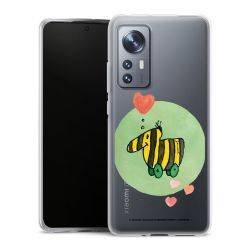 Silikonskal genomskinlig