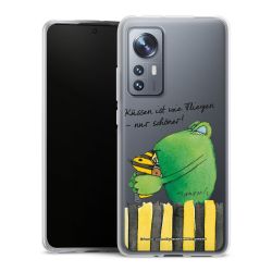 Silikonskal genomskinlig