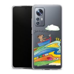 Silikonskal genomskinlig