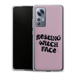 Silikonskal genomskinlig