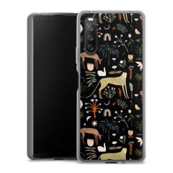 Silikonskal genomskinlig