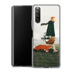 Silikonskal genomskinlig