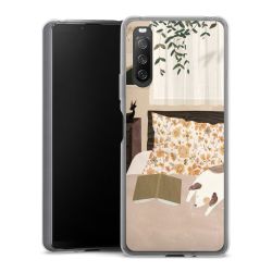 Silikonskal genomskinlig