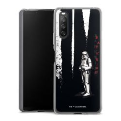 Silikonskal genomskinlig