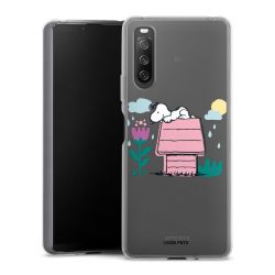 Silikonskal genomskinlig