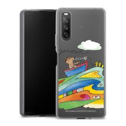 Silikonskal genomskinlig