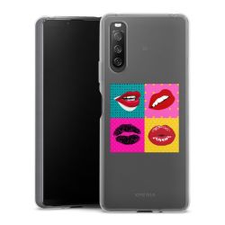 Silikonskal genomskinlig