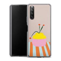 Silikonskal genomskinlig