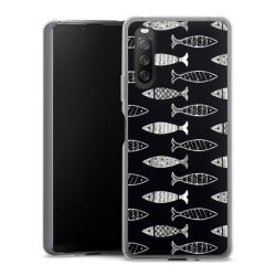 Silikonskal genomskinlig