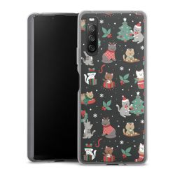 Silikonskal genomskinlig