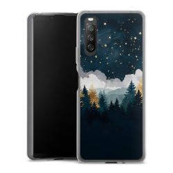 Silikonskal genomskinlig