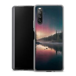 Silikonskal genomskinlig