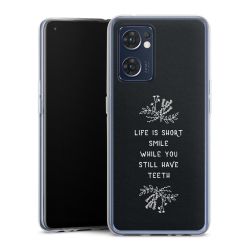 Silikonskal genomskinlig