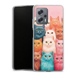 Silikonskal genomskinlig