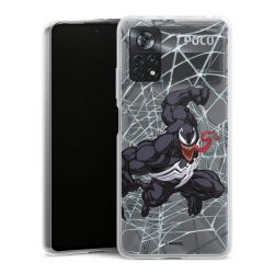 Silikonskal genomskinlig