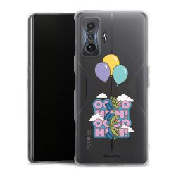 Silikonskal genomskinlig