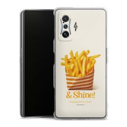 Silikonskal genomskinlig