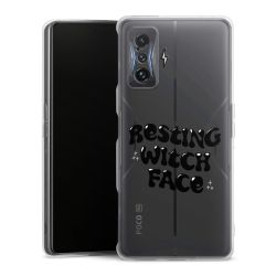 Silikonskal genomskinlig