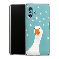 Silikonskal genomskinlig