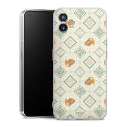 Silikonskal genomskinlig