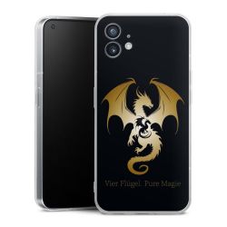 Silikonskal genomskinlig