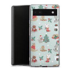 Silikonskal genomskinlig