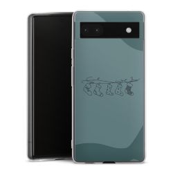 Silikonskal genomskinlig