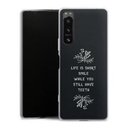 Silikonskal genomskinlig