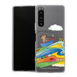 Silikonskal genomskinlig