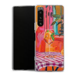 Silikonskal genomskinlig