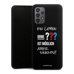 Silikon Premium Case  mattschwarz