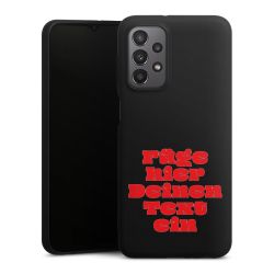 Silikon Premium Case  mattschwarz