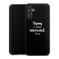 Silicone Premium Case Black Matt