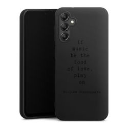 Silicone Premium Case Black Matt