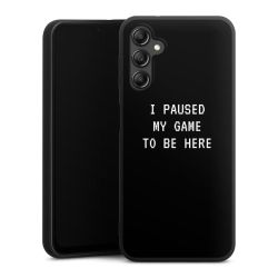 Silicone Premium Case Black Matt