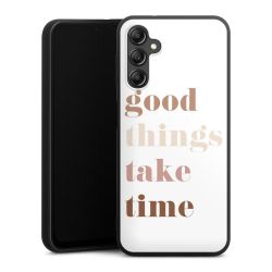 Silicone Premium Case Black Matt