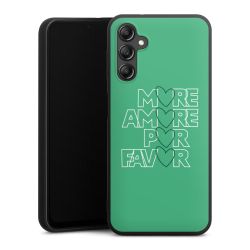 Silicone Premium Case Black Matt