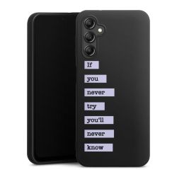 Silicone Premium Case Black Matt