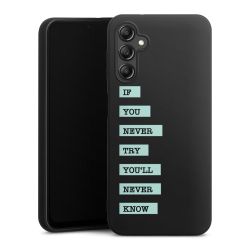 Silicone Premium Case Black Matt