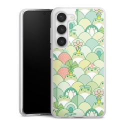 Silikonskal genomskinlig