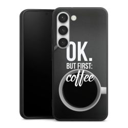 Silicone Premium Case  black-matt