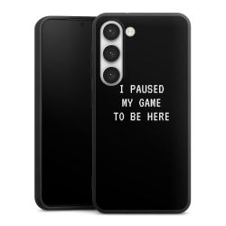 Silicone Premium Case Black Matt