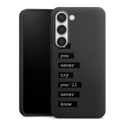 Silicone Premium Case black-matt